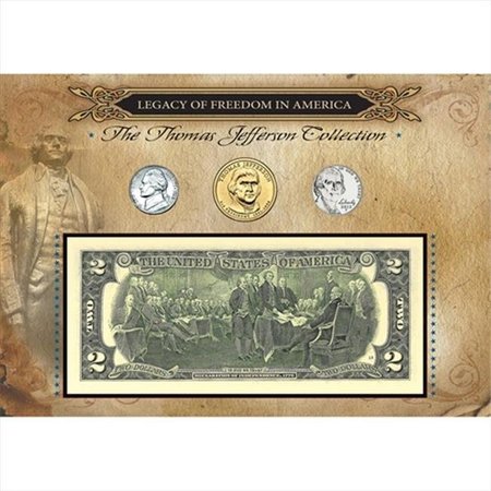 AMERICAN COIN TREASURES American Coin Treasures 11384 Legacy of Freedom - Thomas Jefferson Collection 11384